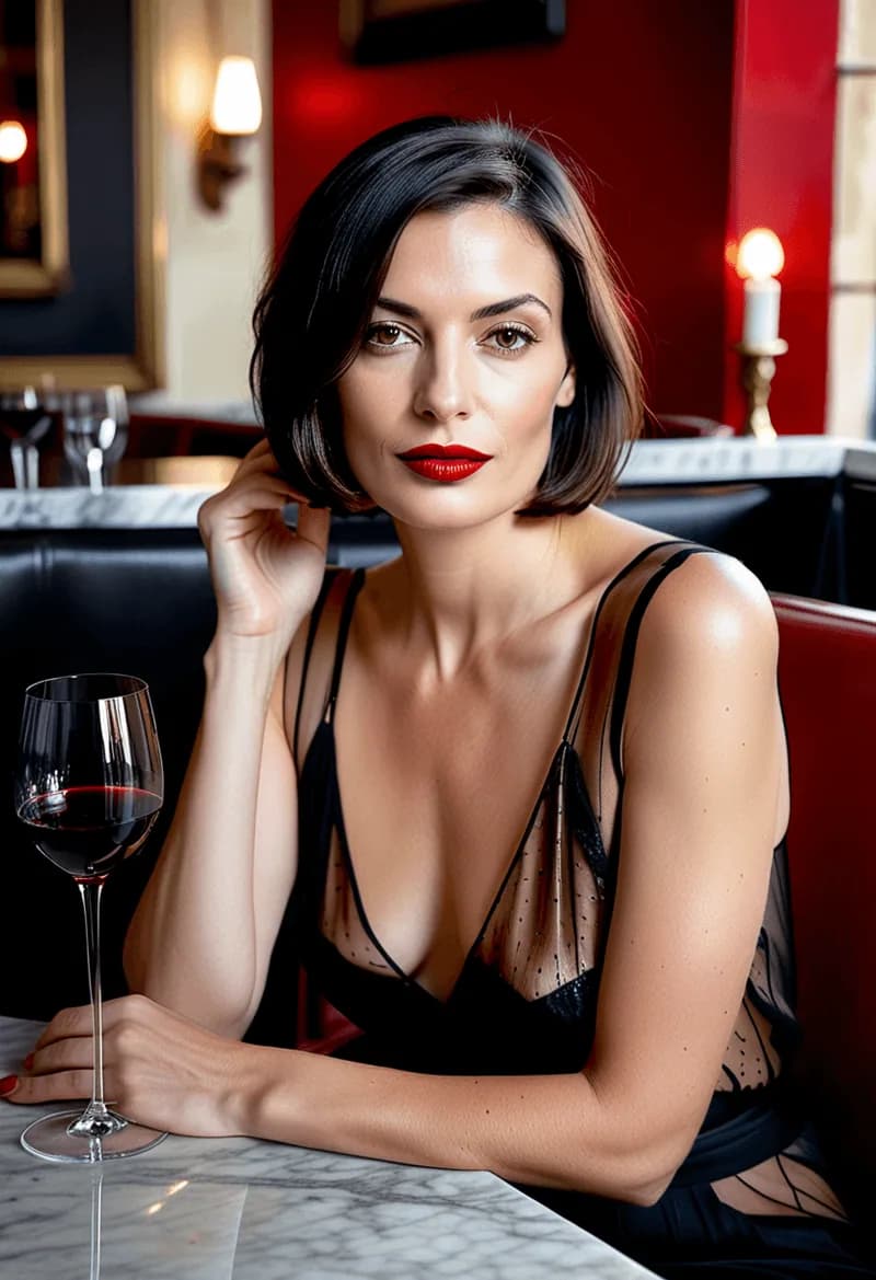 Federica, Signora dell'aperitivo — operatrice al telefono erotico Nocturna Red